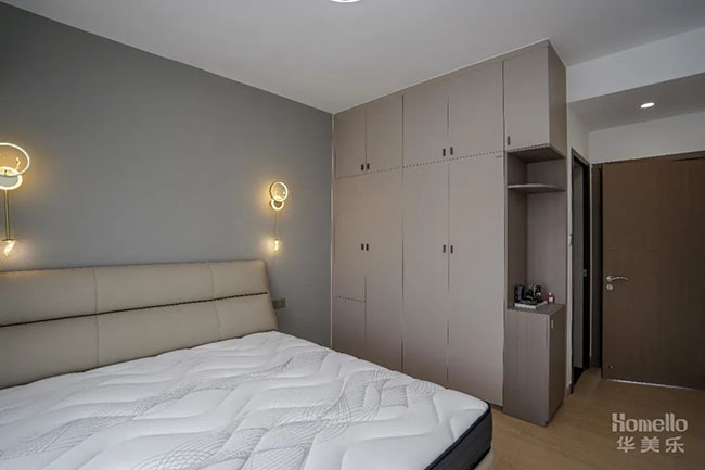 99㎡三居,在繁華都市中打造恬靜溫馨的居所